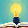 Illustration representing education, books, and learning.